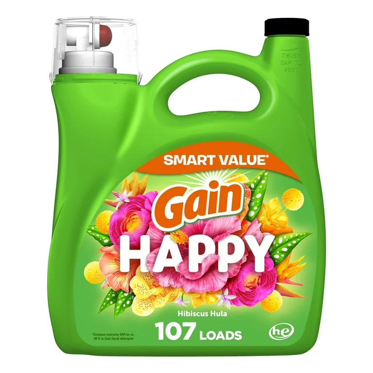 Gain Happy Liquid Laundry Detergent, Gain, - Image 2