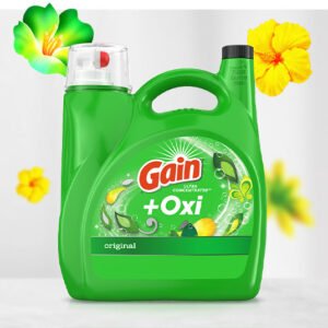 Gain + Oxi Original Liquid Laundry Detergent, Gain,