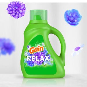 Gain Relax Liquid Laundry Detergent, Gain,