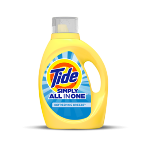 Tide Simply All-In-One Liquid Laundry Detergent, Refreshing Breeze, Tide,