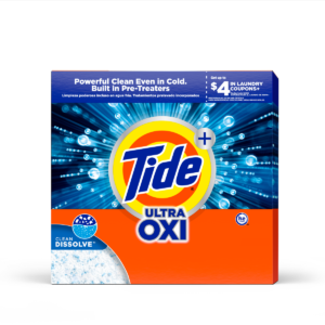 Tide Ultra OXI Powder Laundry Detergent, Tide,