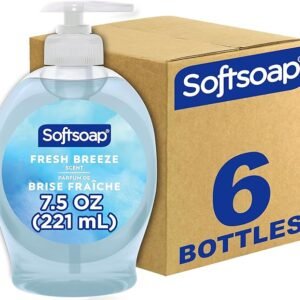 Softsoap Liquid Hand Soap, Fresh Breeze - 7.5 Liquid Ounce (Pack of 12)
