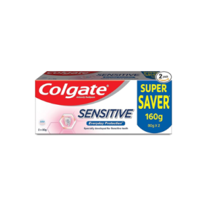 Colgate Sensitive Toothpaste, 160g (2-Pack, Case of 72), Colgate,