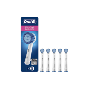 Oral-B Sensitive Gum Care Replacement Brush Heads – 5 Pack, Oral-B,