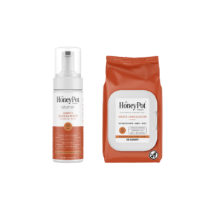 The Honey Pot Feminine Wipes, Daily pH Balancing, Amber Sandalwood - 30 ct, The Honey Pot,